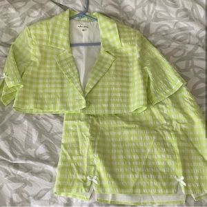 For Love & Lemons gingham set